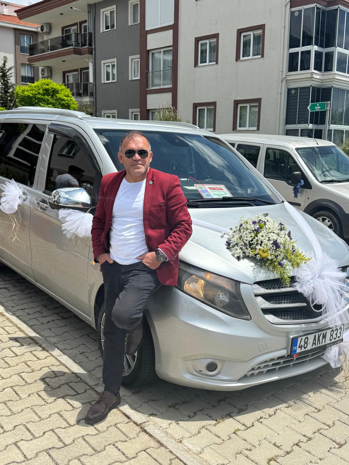 Mercedes Vito VIP düğün arabası Muğla